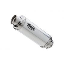 HURRIC Supersport slip on exhaust (4-2) ,silver | 63502040