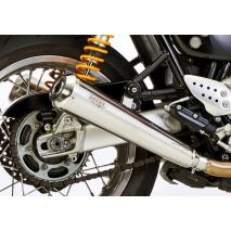 SHARK Retro with cat slip on exhaust (2-2) ,silver | 8300101