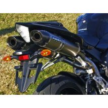 Bodis OVAL Q2C, CPL-System 4-2, Stainless Steel/Full-Titan for YAMAHA YZF R1-R1M (2007-2008) | YR1-039