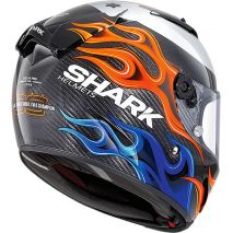 Shark Full Face Helmet RACE-R PRO CARBON LORENZO 2019 Pilote, Carbon Blue Red/DBR | HE8668DBR