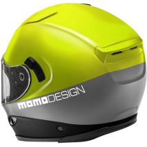Momo Design Integral Helmet-Hornet Matt Yellow/Silver | MD1022001001