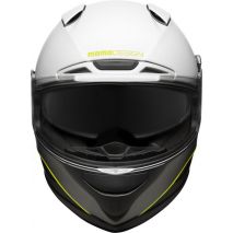 Momo Design Integral Helmet Hornet White/Asphalt/Neon Yellow | MD1022001002
