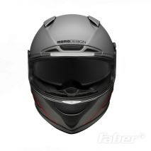 Momo Design Integral Helmet Hornet Gray/Asphalt/Silver | MD1022001003