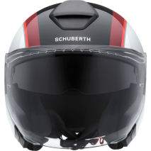 Schuberth M1 PRO ECE Outline Red Jet Helmet, Size 55 (S) | 4749154360