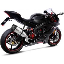 Leovince FACTORY S FULL SYSTEM4/2/1, STAINLESS STEEL, CARBON FIBER End Cap Racing Use Only for YAMAHA YZF-R6 (2006-2019) | 14226S