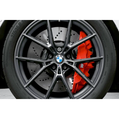 Llantas de aleación BMW Genuine 19 '' / 20 '' M Performance Y-Spoke 963 M Frozen Gunmetal Grey, forjadas, juego completo de ruedas |  36115A072C2 / 36115A072C2